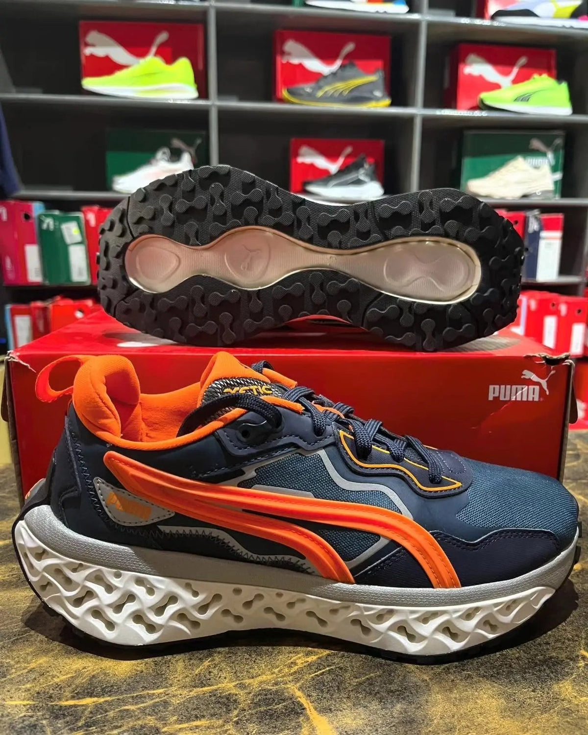 Puma Xetic Sculp Blue Unisex - Shoecarts