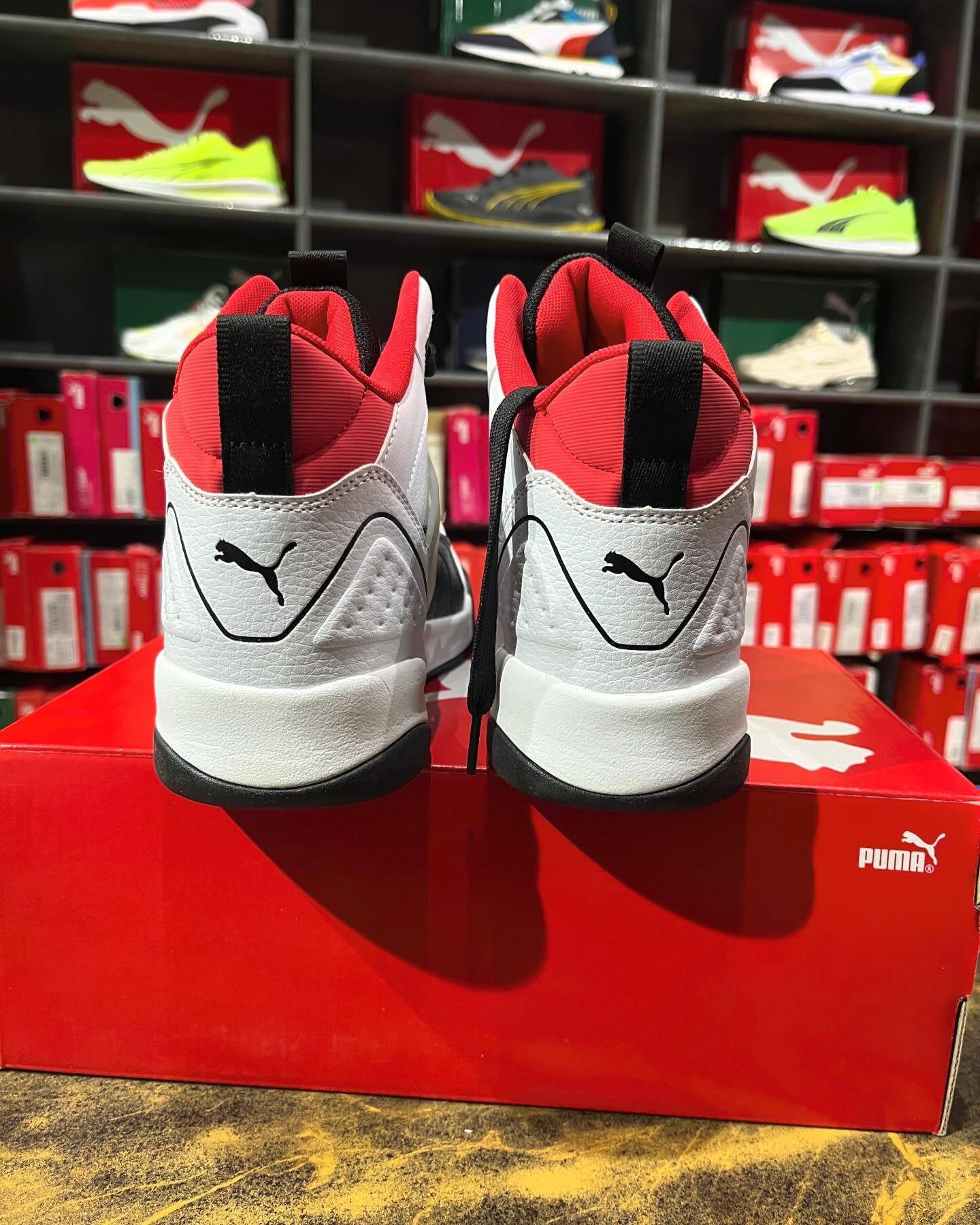 Puma Backcourt Mid White - Smart Khareed