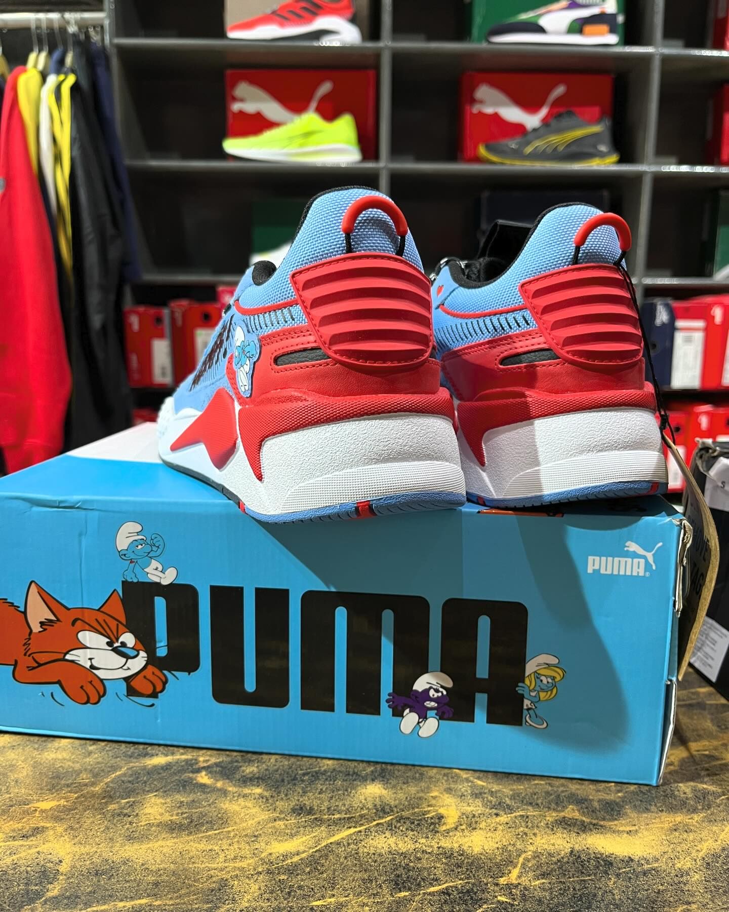 Puma X The Smurf - Shoe Boxs