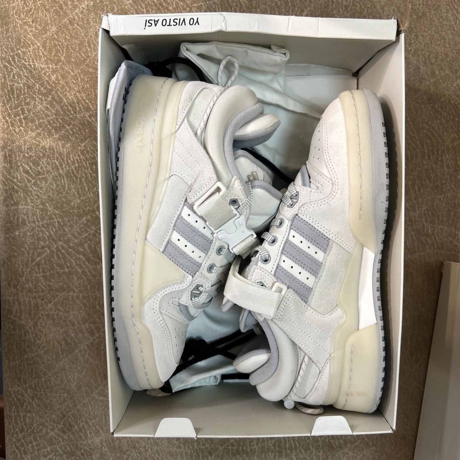 Adidas Bad Bunny Forum Buckle Low - Shoe Boxs
