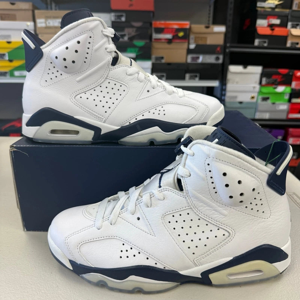 Air Jordan 6 Retro Midnight Navy - Shoe Boxs