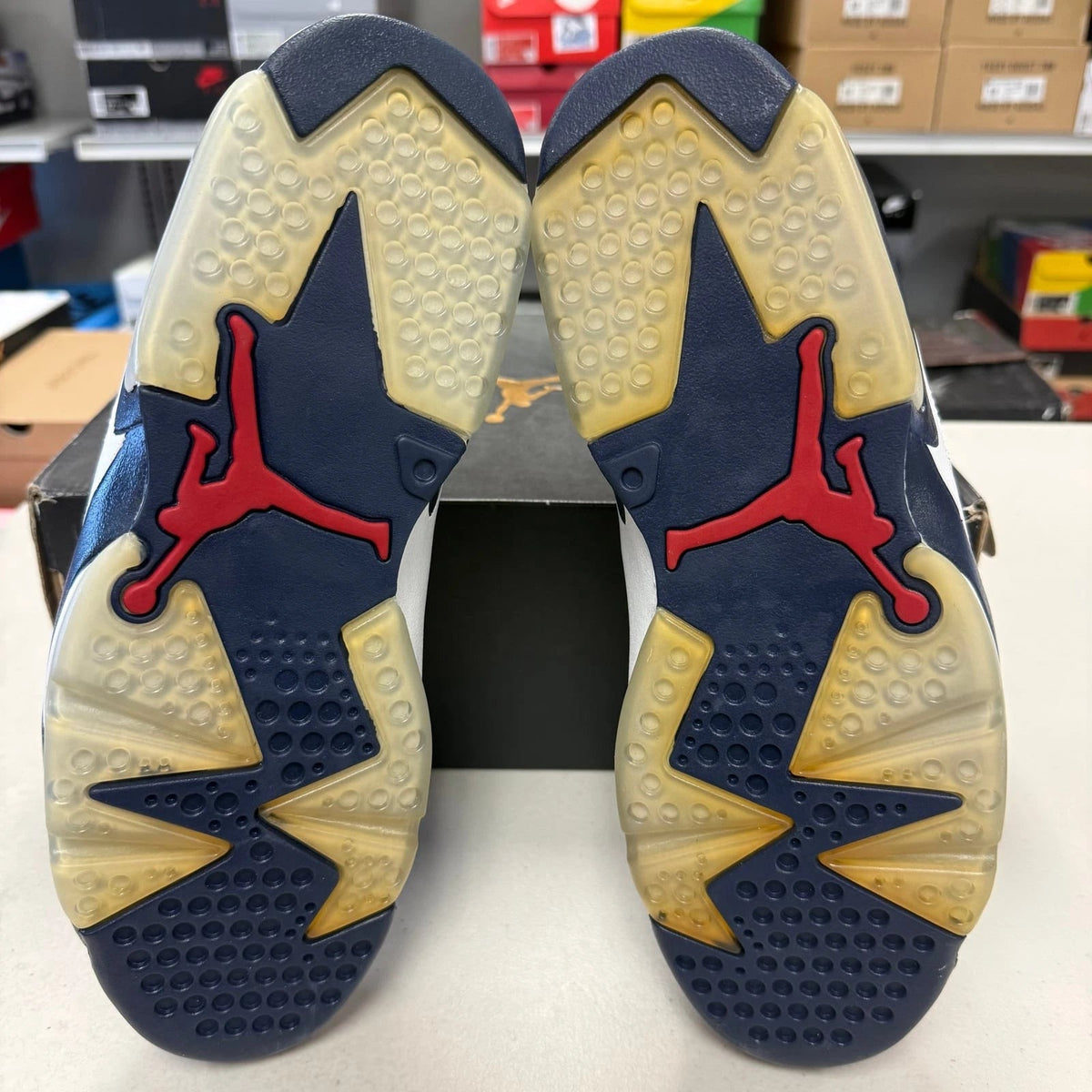 Air Jordan 6 Retro Olympic - Shoe Boxs