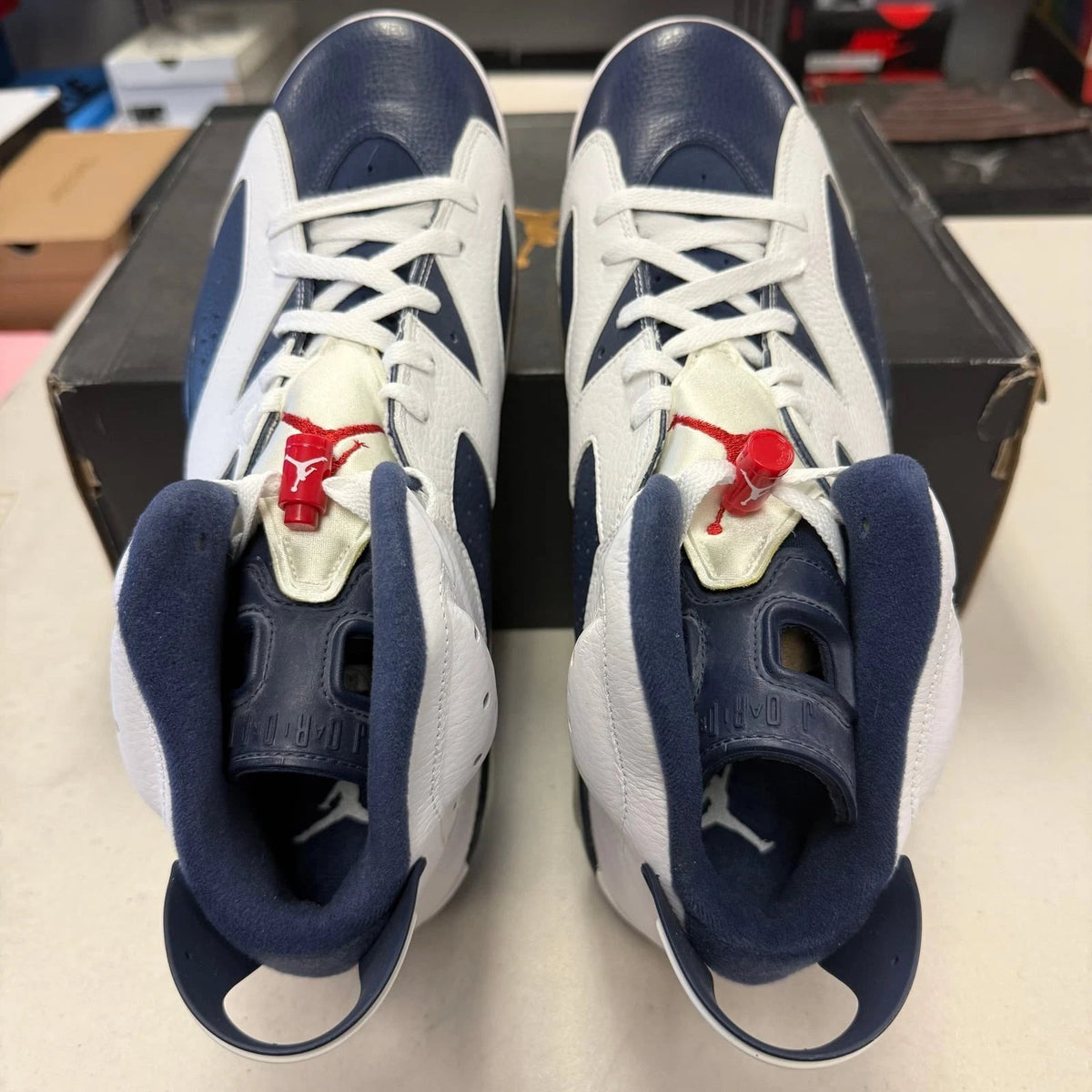 Air Jordan 6 Retro Olympic - Shoe Boxs