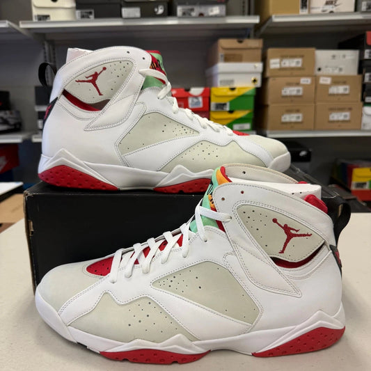 Air Jordan 7 Retro Hare White True Red - Shoe Boxs