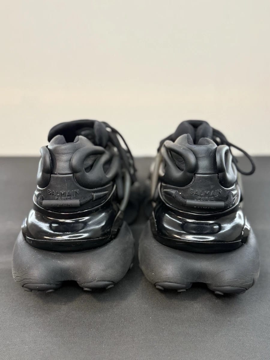 balmain paris unicorn black shoe ShoeBoxs