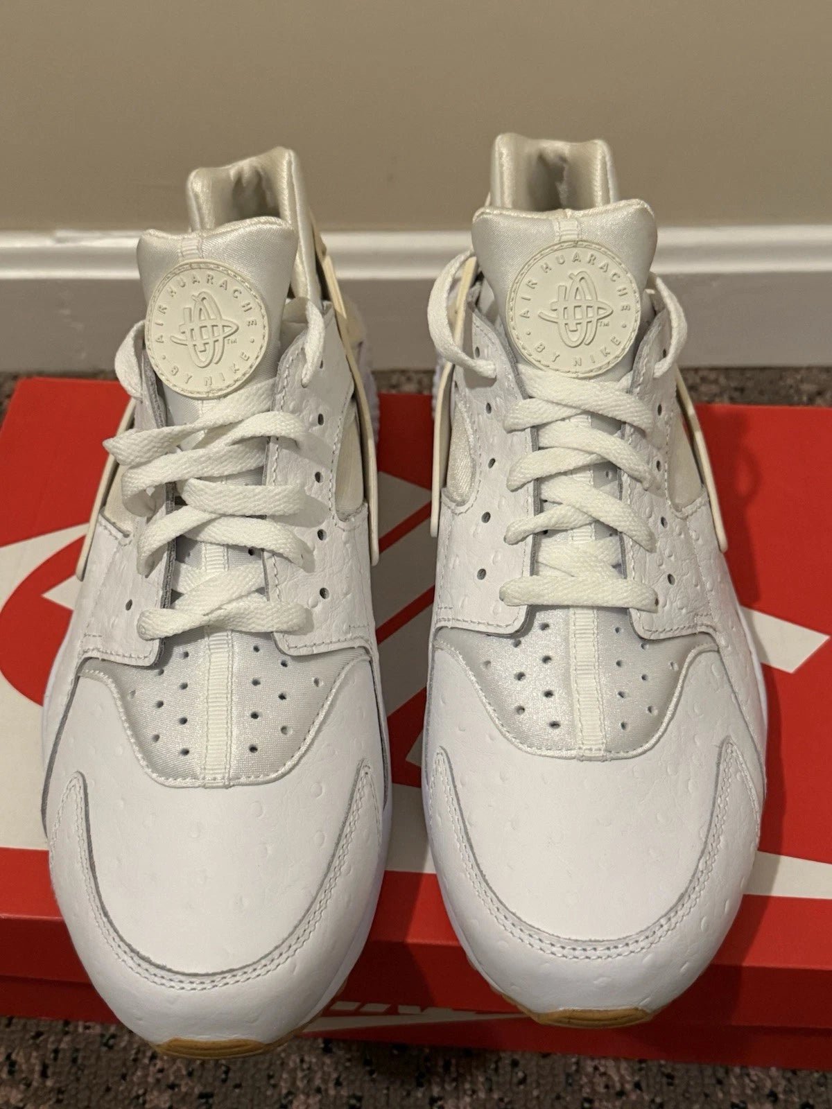 Nike Air Huarache Run PA Shoes Ostrich Gum - Shoe Boxs