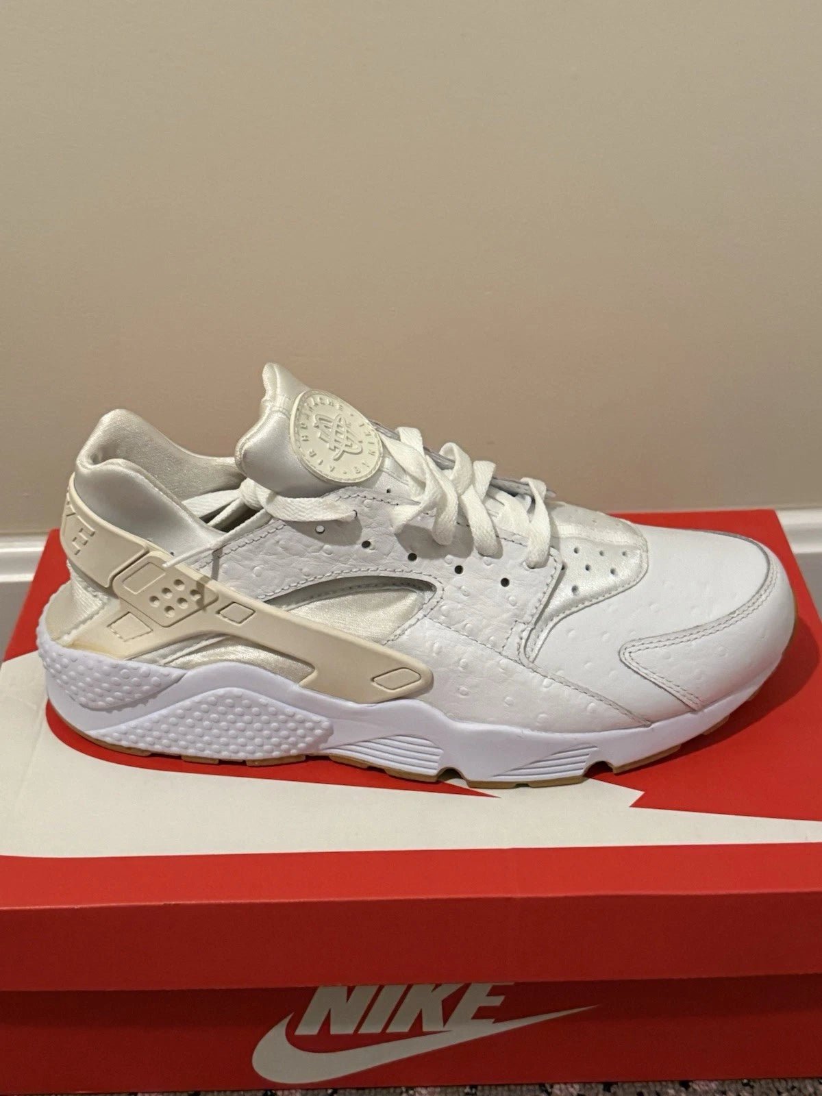 Nike Air Huarache Run PA Shoes Ostrich Gum - Shoe Boxs