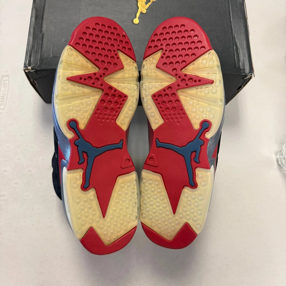 Nike Air Jordan 6 Retro Detroit Pistons - Shoe Boxs