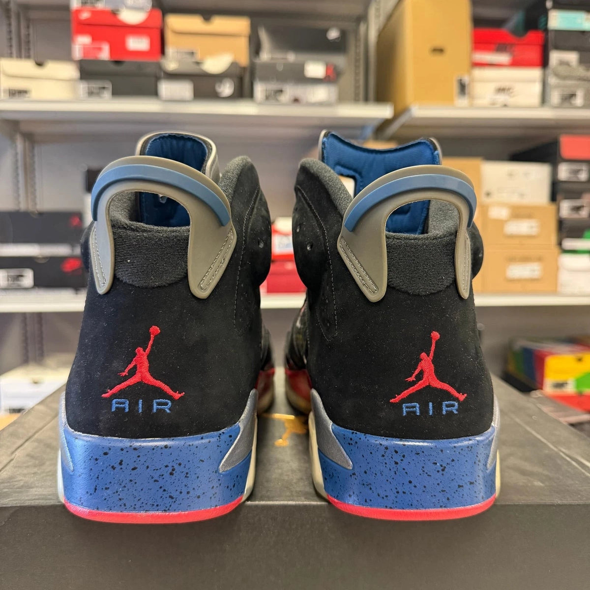 Nike Air Jordan 6 Retro Detroit Pistons - Shoe Boxs