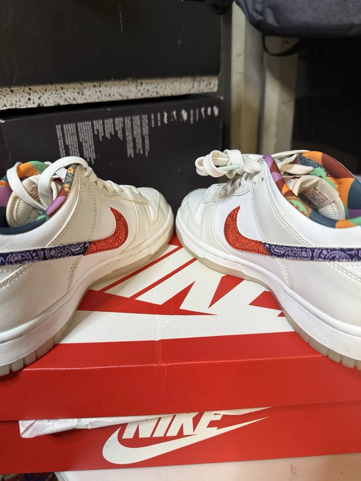 Nike Dunk Low Multi-Color Paisley - Shoe Boxs