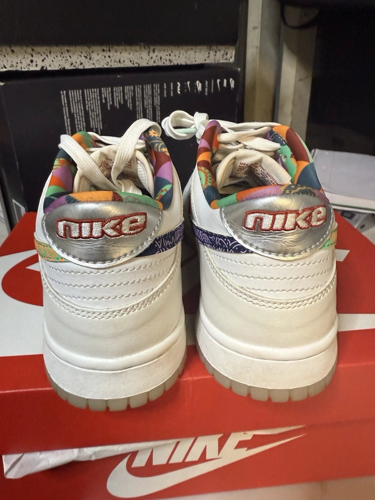 Nike Dunk Low Multi-Color Paisley - Shoe Boxs