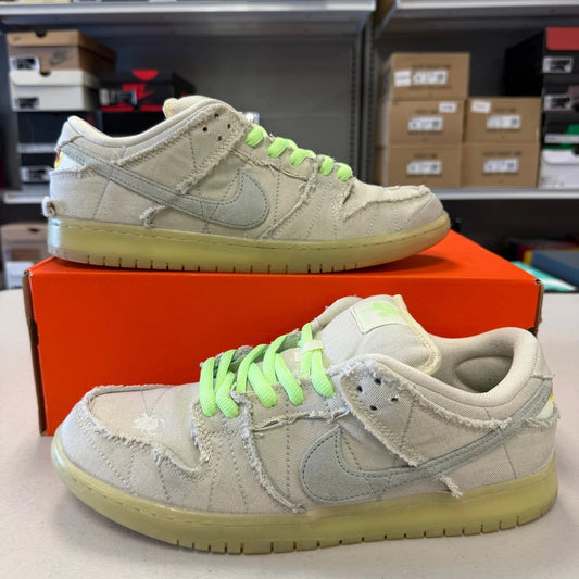 Nike SB Dunk Low Mummy Canvas Beige Volt Glow Sole - Shoe Boxs