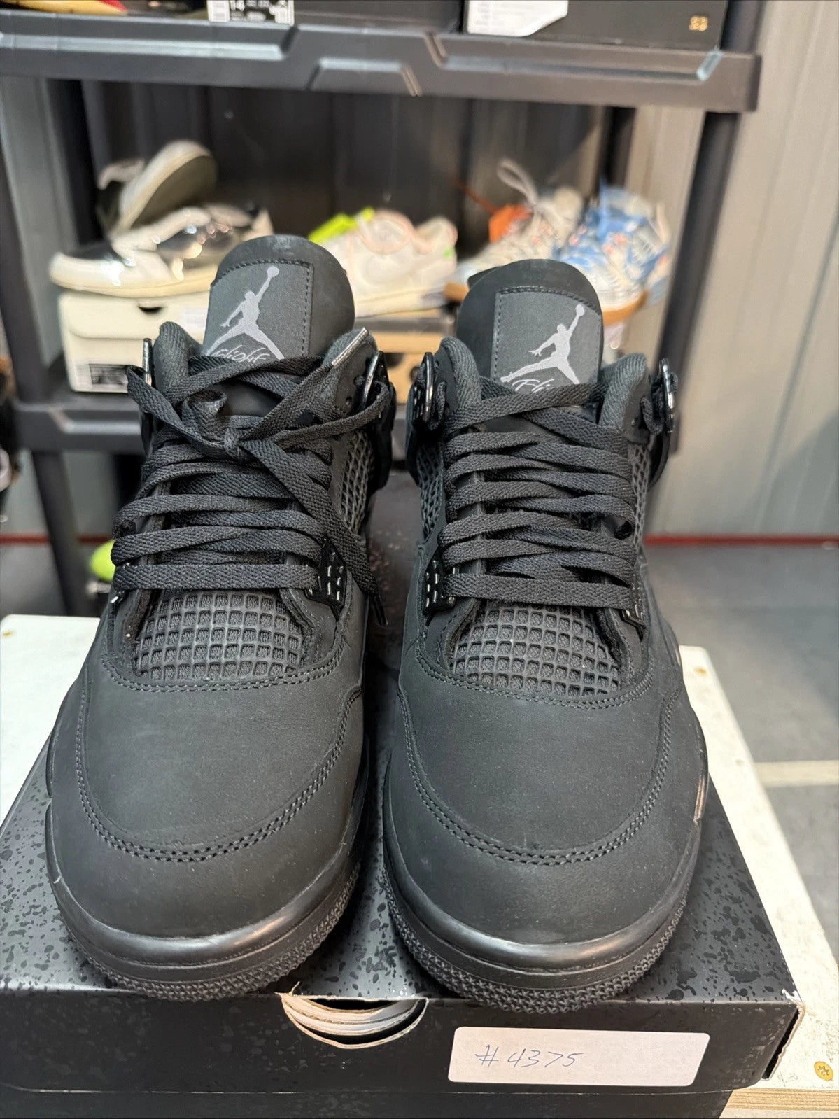 Jordan Retro 4 Black Cat
