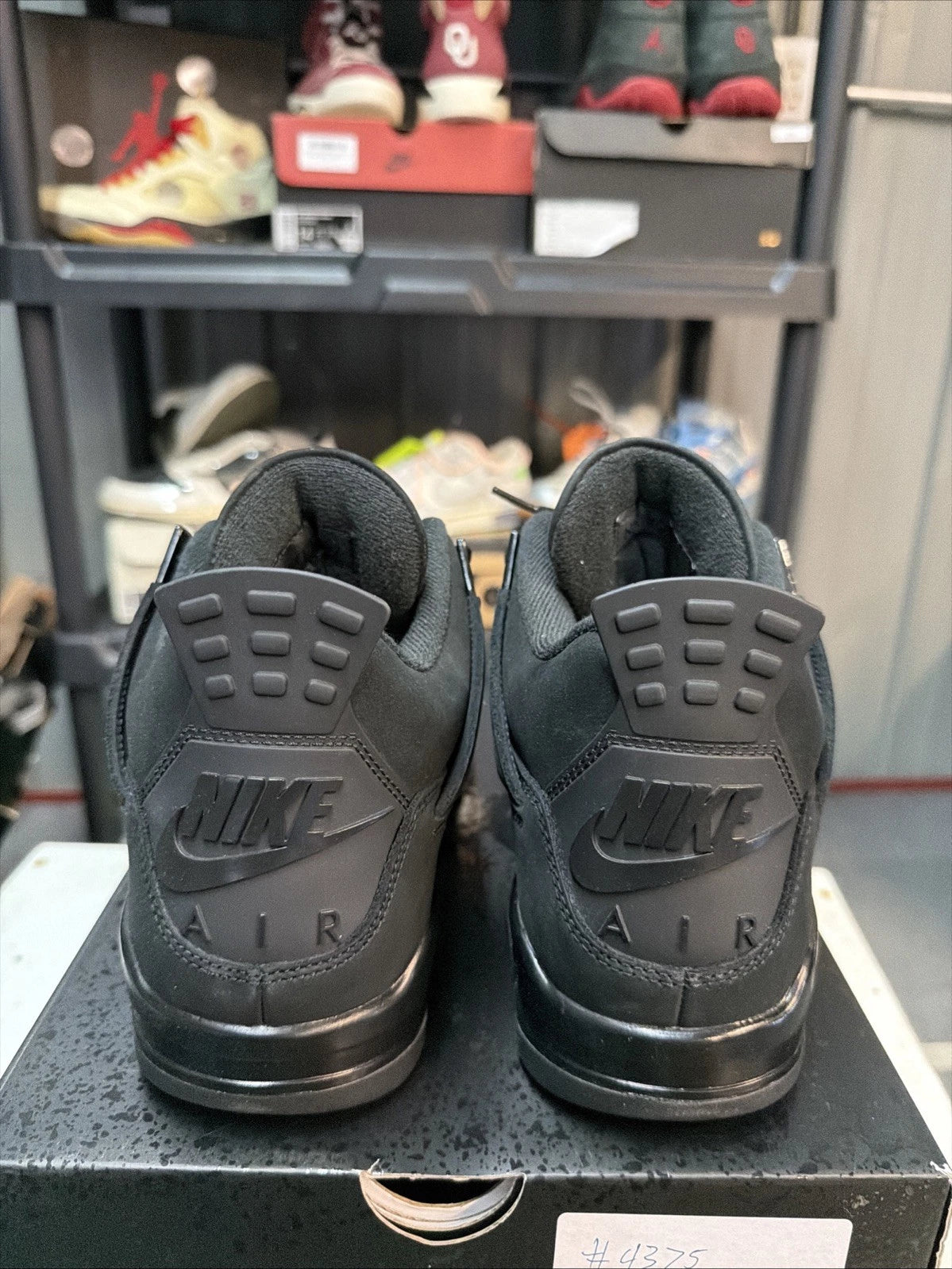 Jordan Retro 4 Black Cat