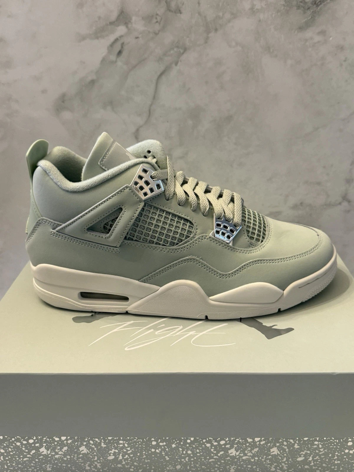 Nike Air Jordan 4 Retro Seafoam Shoes