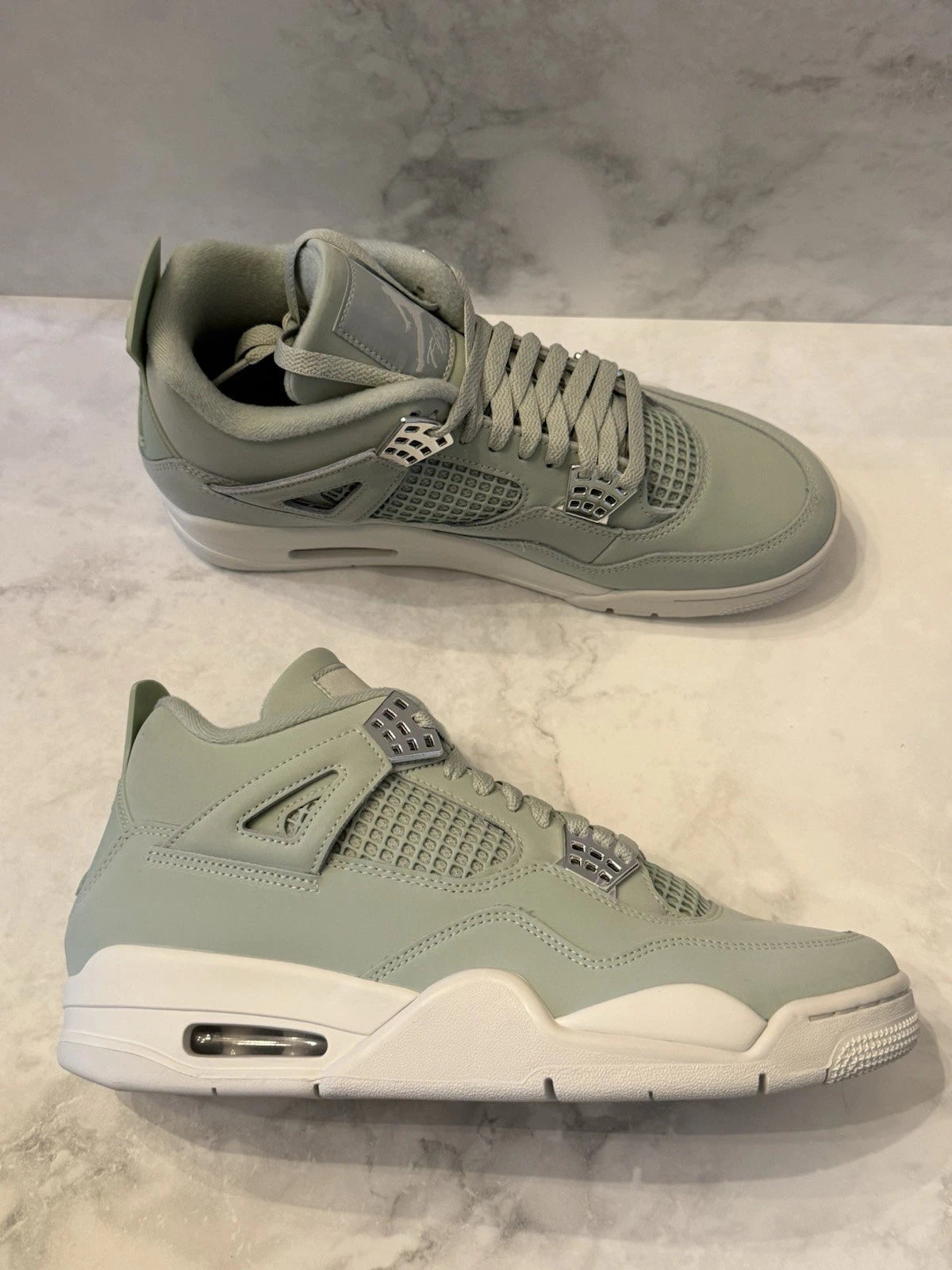 Nike Air Jordan 4 Retro Seafoam Shoes