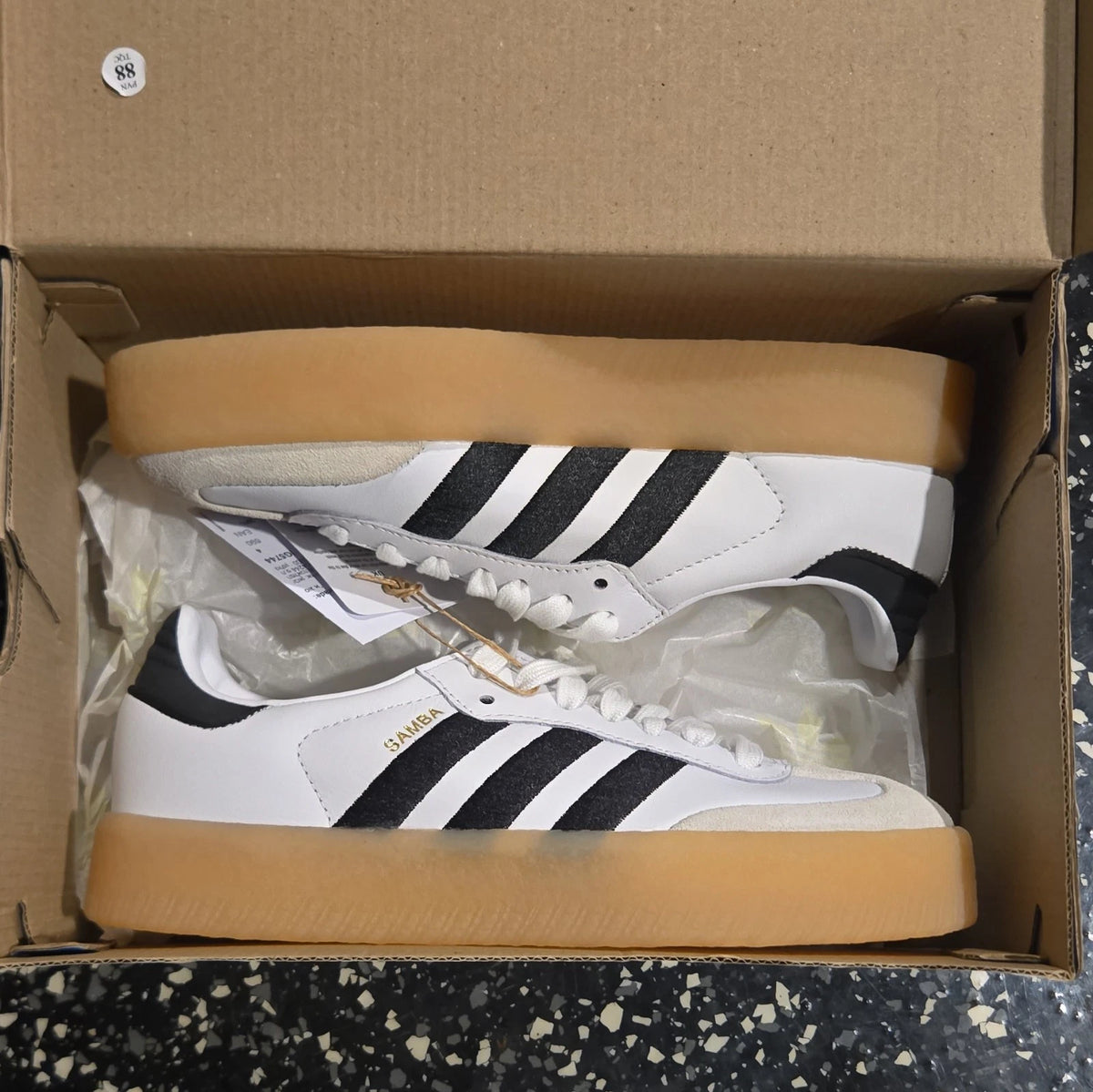 Adidas Samba ADV 'White Black Gum'