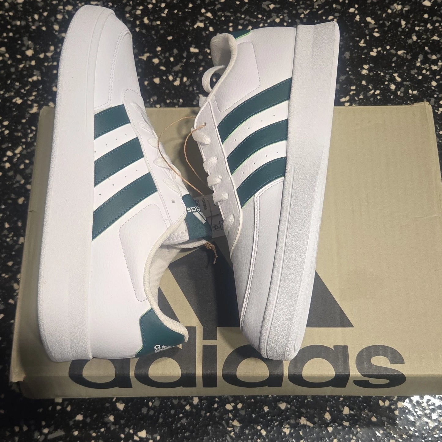Adidas Breaknet 2.0 Leather Lace-Up