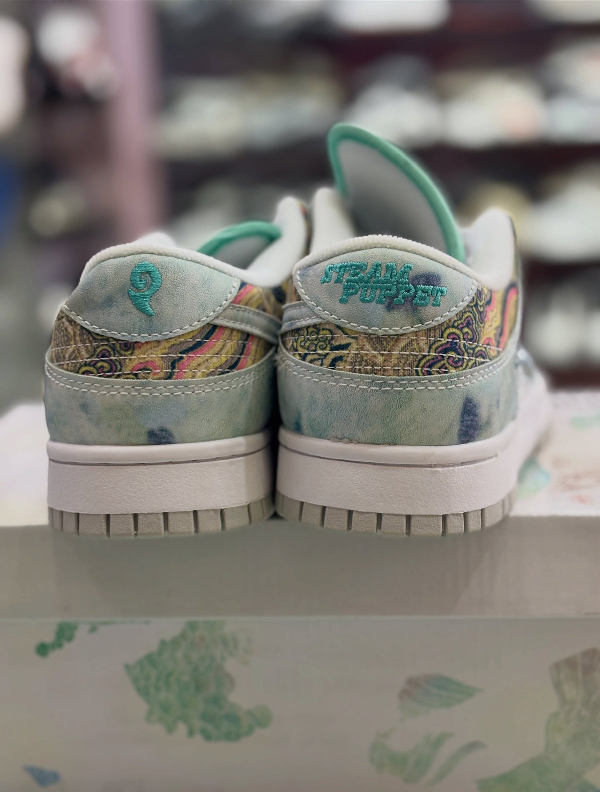 Nike SB Dunk Low Year of the Dragon Steam Puppet